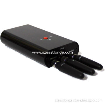3g Portable Cell Phone Signal Jammer / Blocker Est-808ha , 2110 - 2170 Mhz